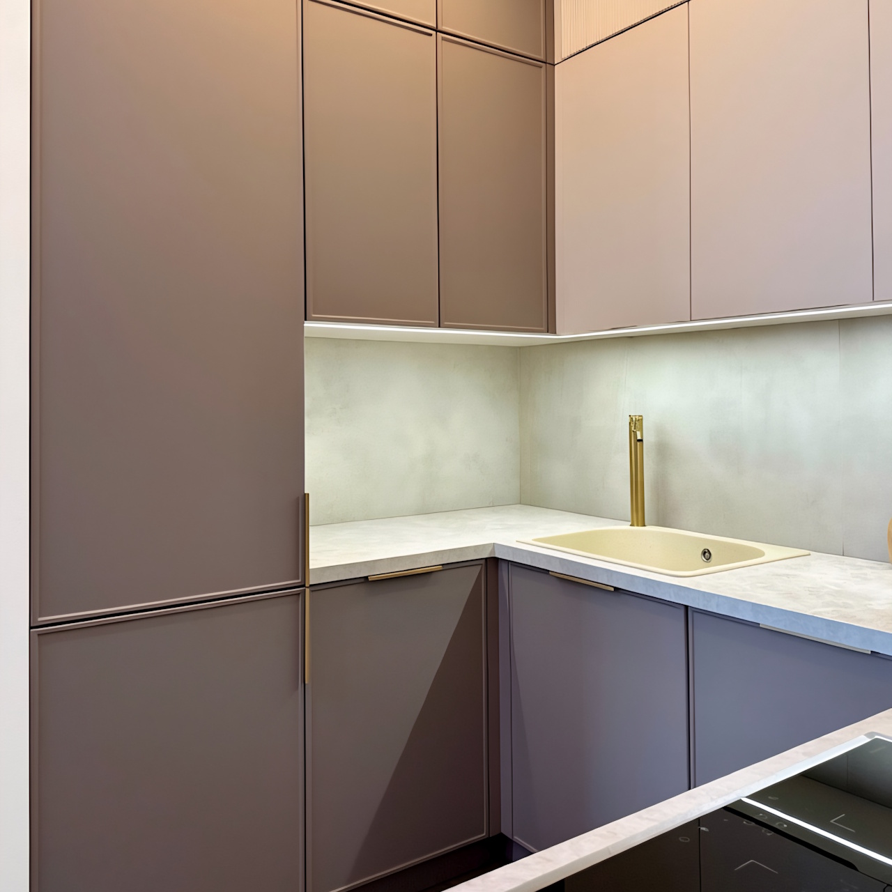 Реализация кухни по проекту Калина