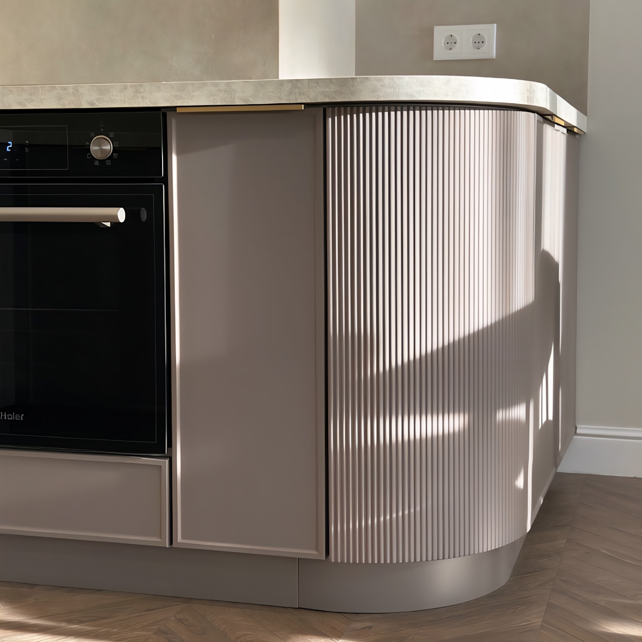 Реализация кухни по проекту Калина