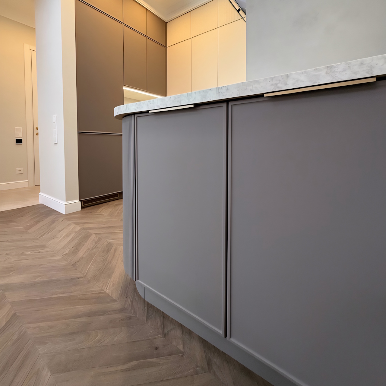 Реализация кухни по проекту Калина