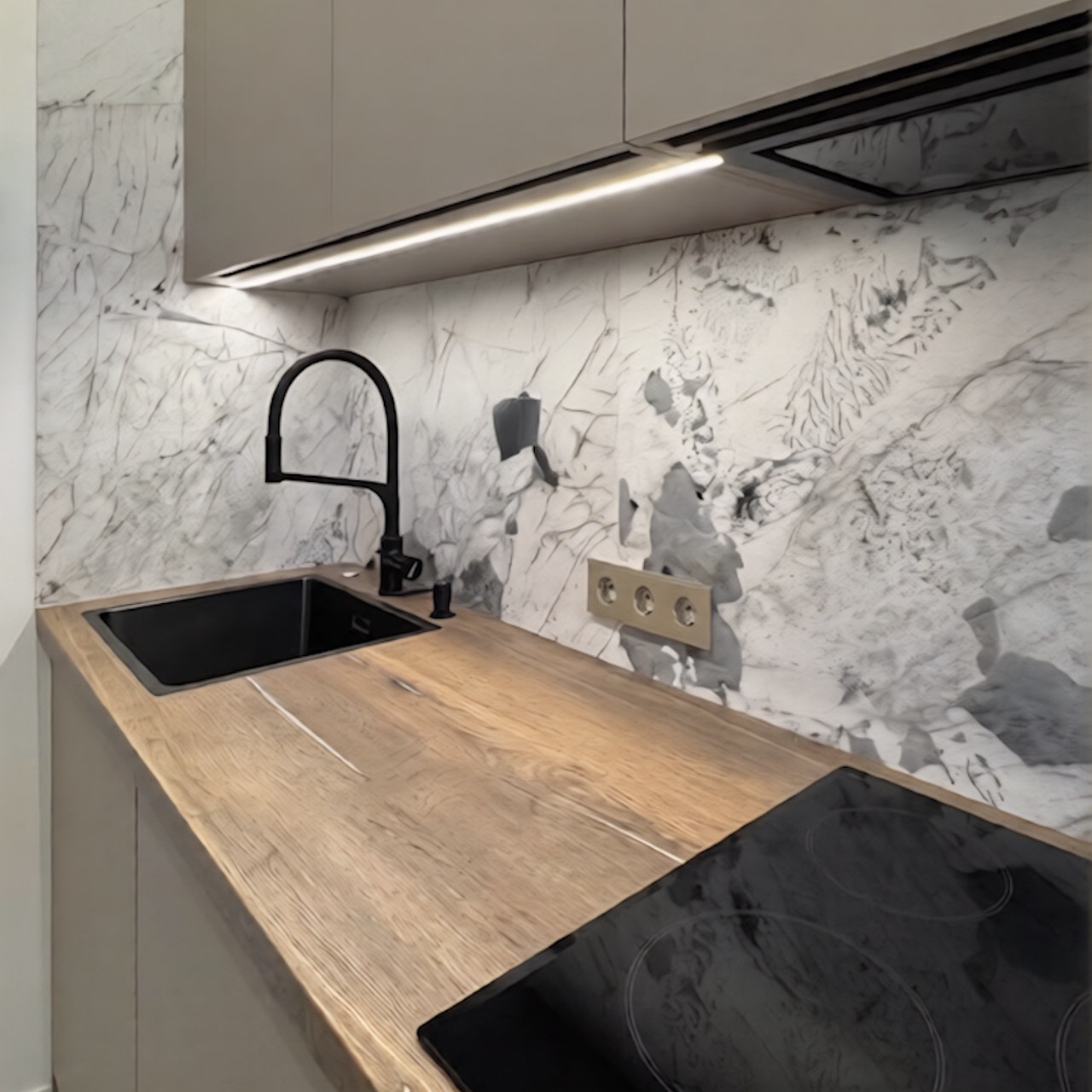 Проект кухни Лещина